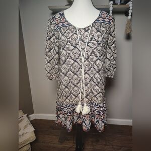 THML  Abstract Blouse/Dress Size M